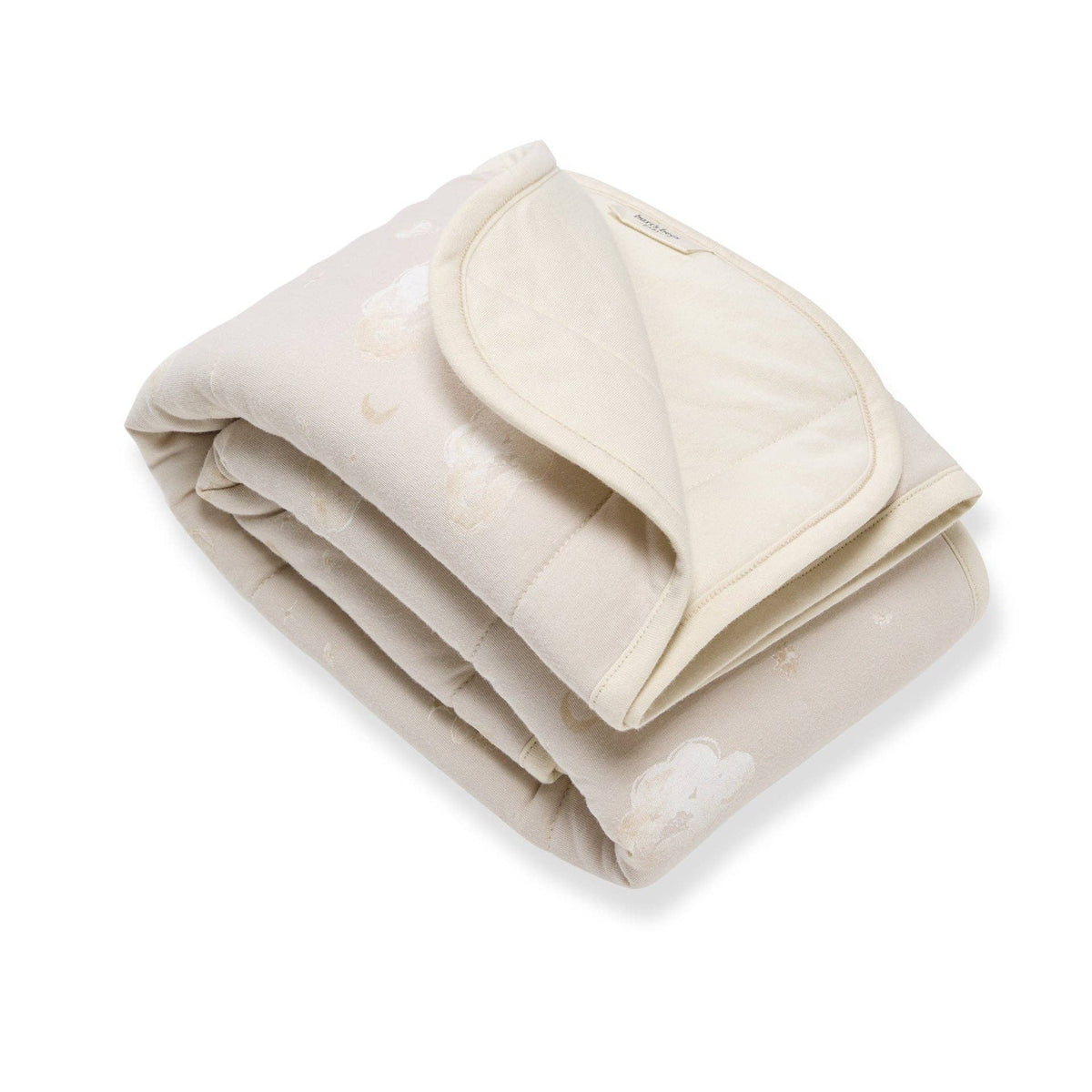 Organic Cotton Reversible Blanket - Good Night Sky