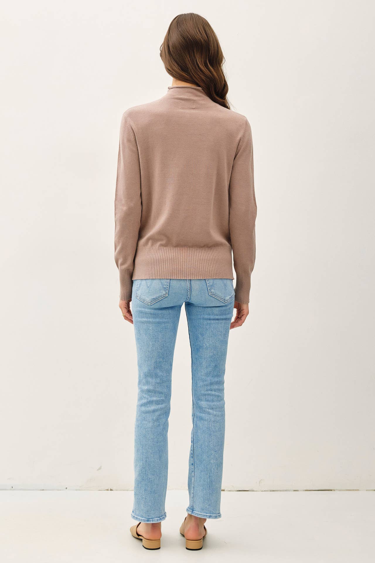 Bridget Raw Edge Sweater
