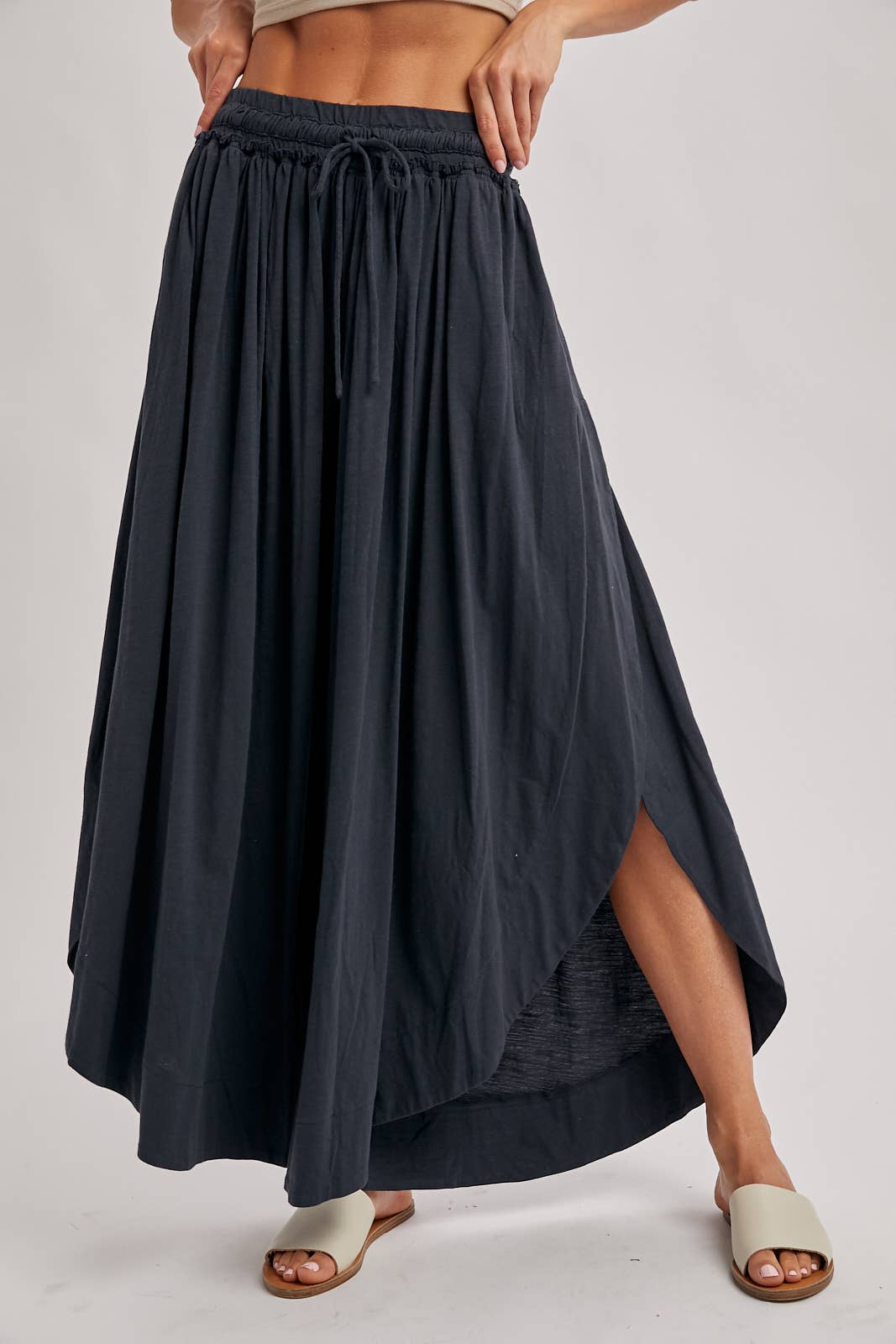 Eliza Round Hem Pants