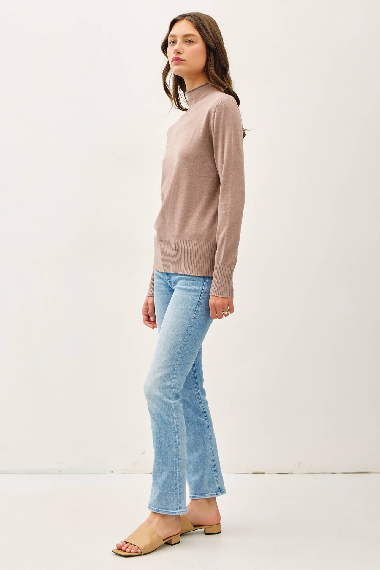 Bridget Raw Edge Sweater