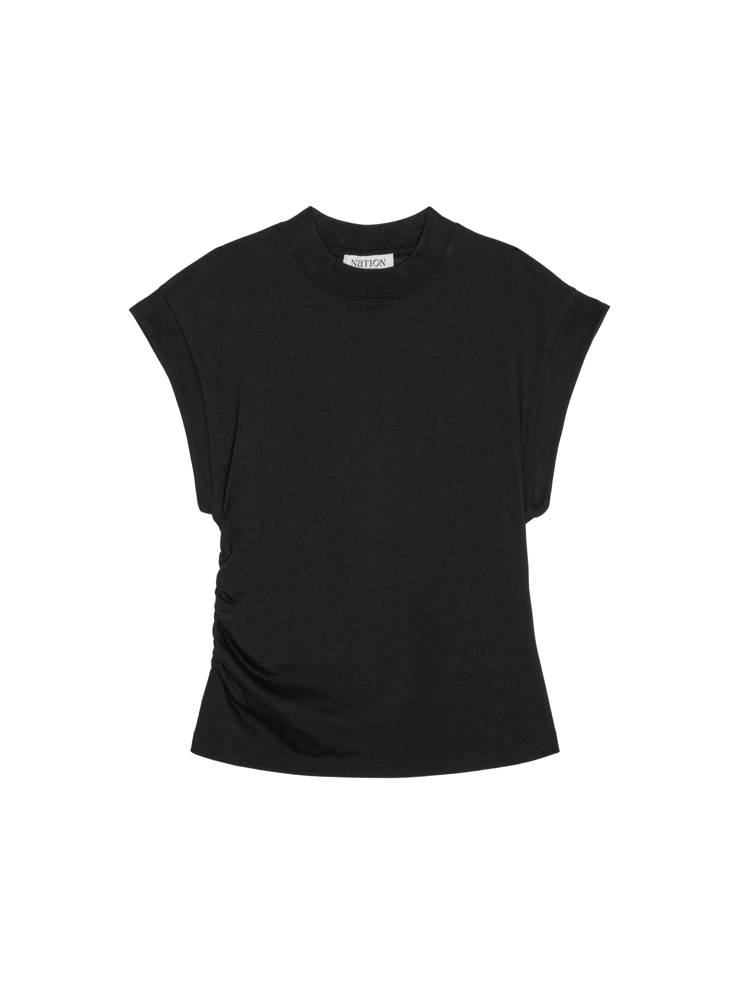 Andrea Side Shirred Top