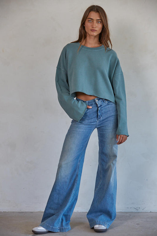 Delilah Short Cut Pullover