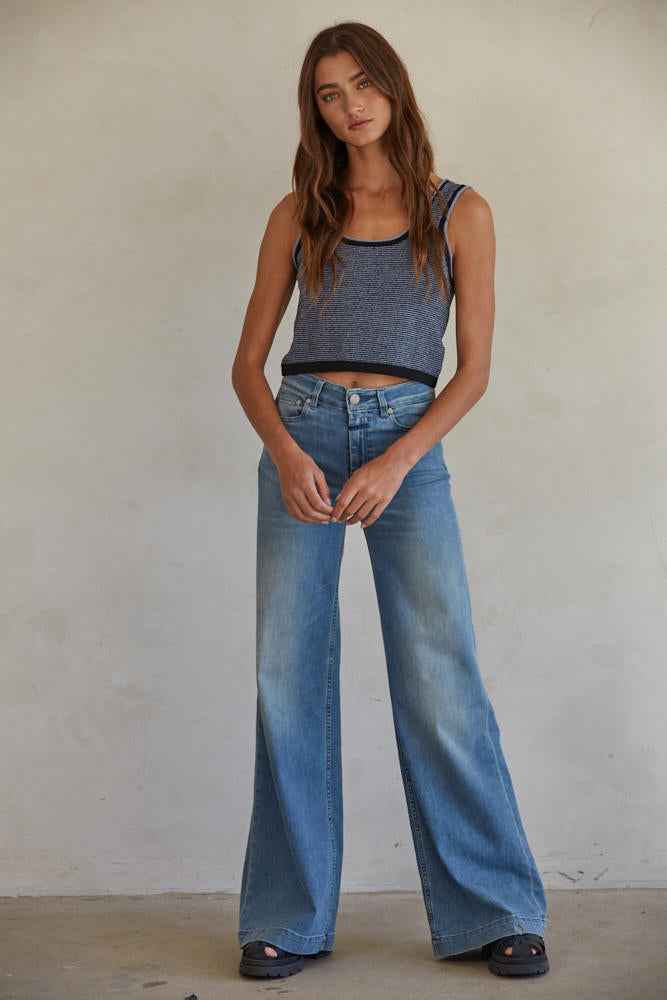 Diana Knit Stripe Tank