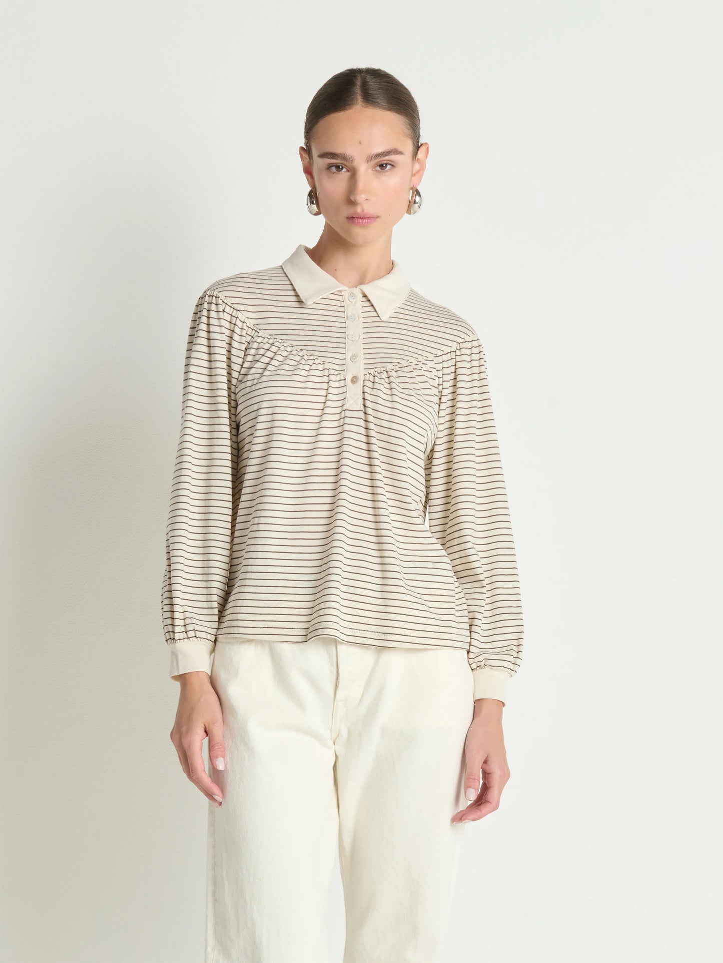 Cecilia Collared Top