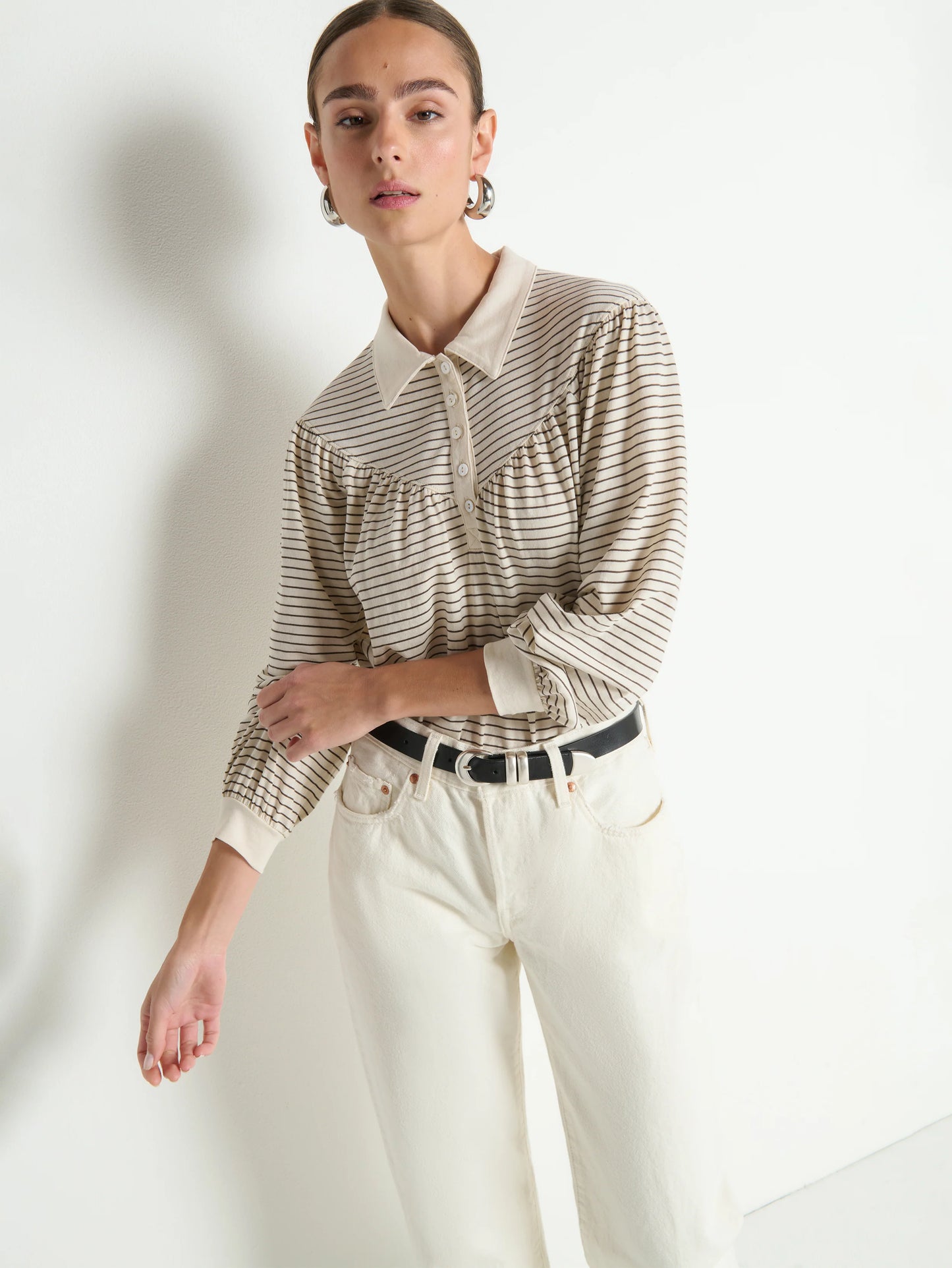 Cecilia Collared Top