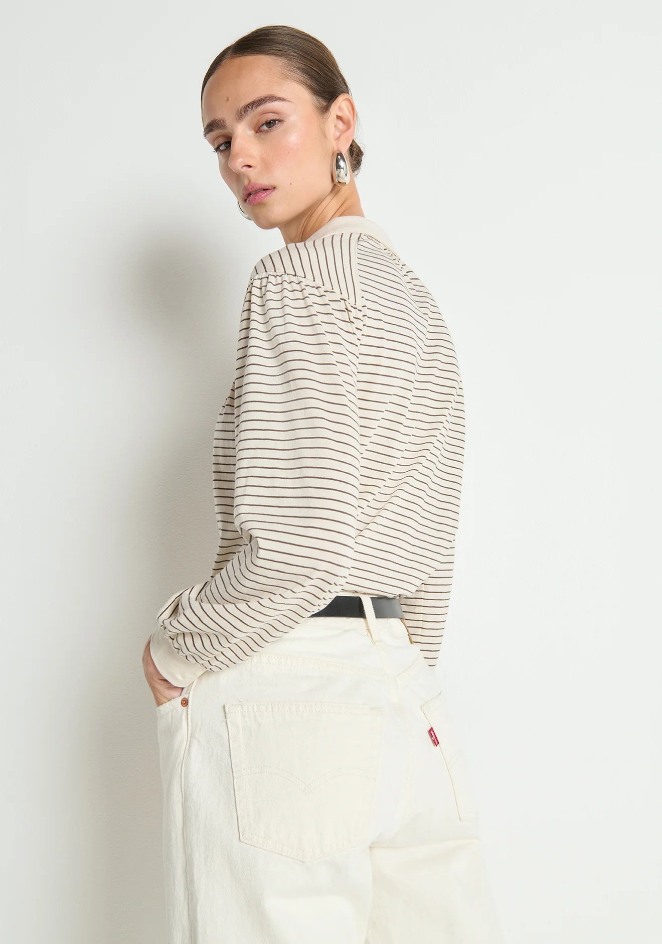 Cecilia Collared Top