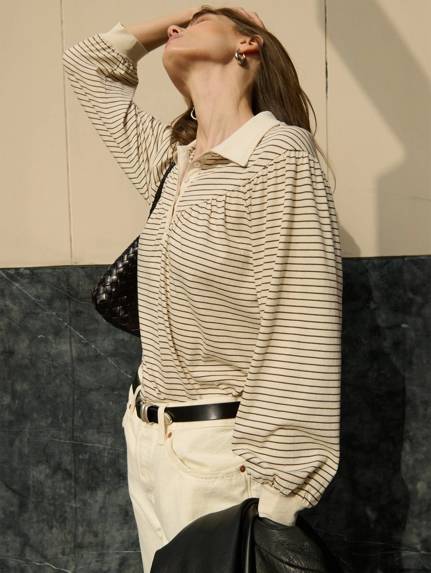 Cecilia Collared Top