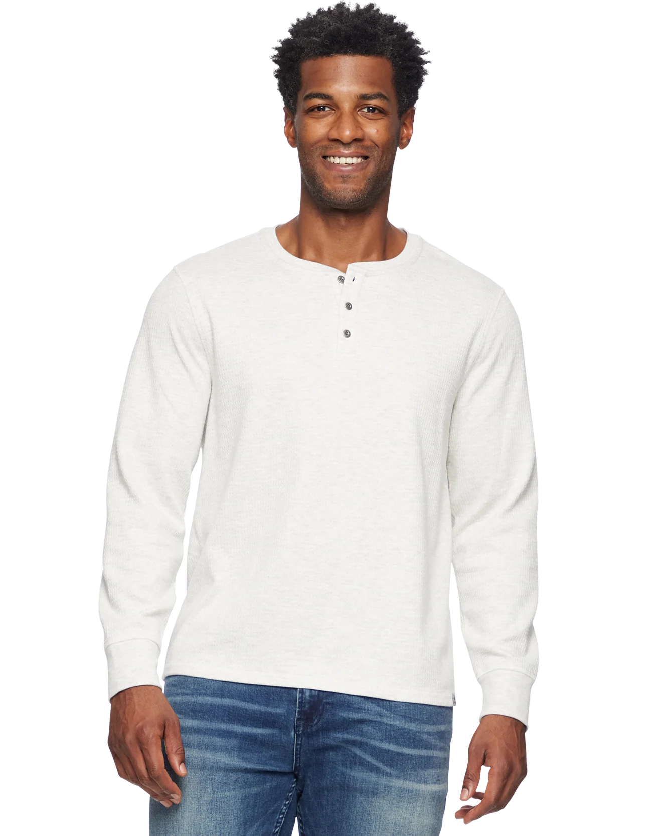 Chad Soft Waffle Henley
