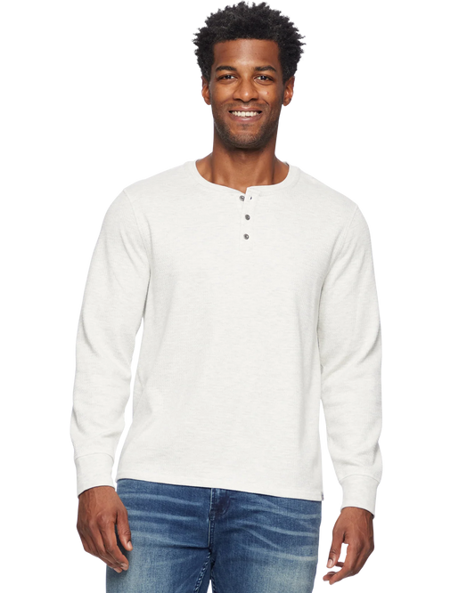 Chad Soft Waffle Henley