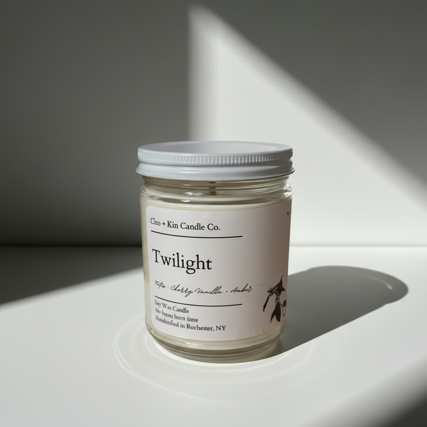 Kin Candle Cleo + Kin Candle Twilight