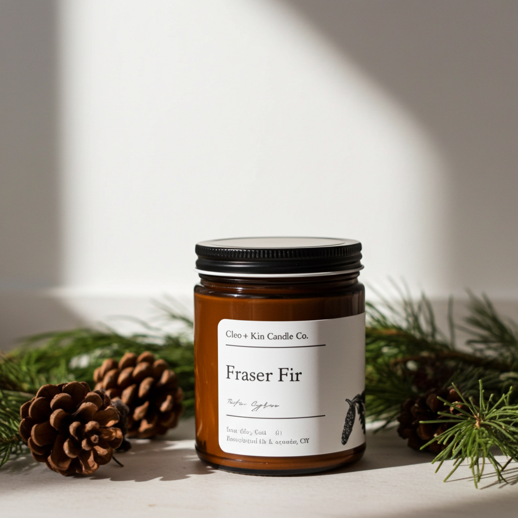 Cleo + Kin Candle Fraser Fir