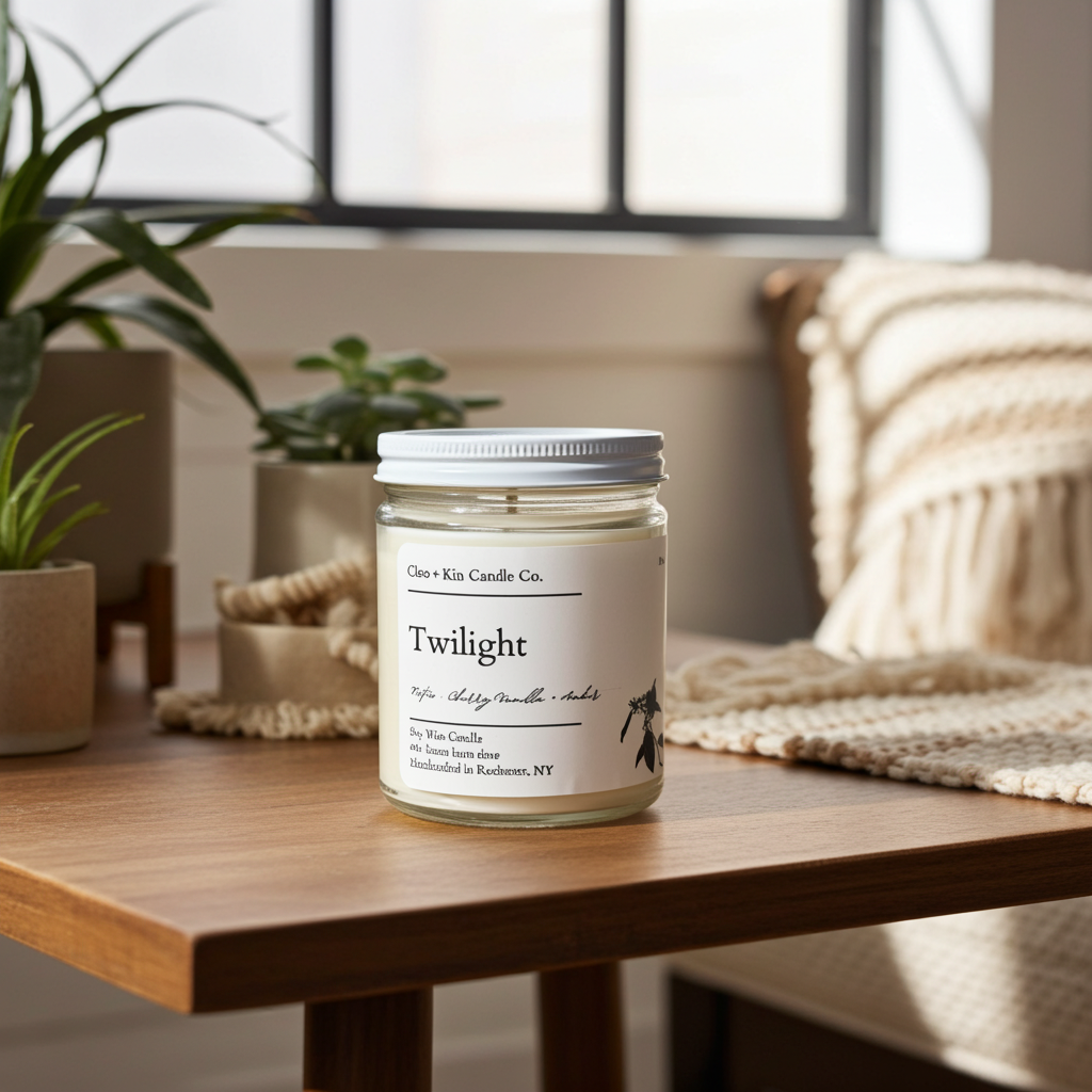 Cleo + Kin Candle Twilight