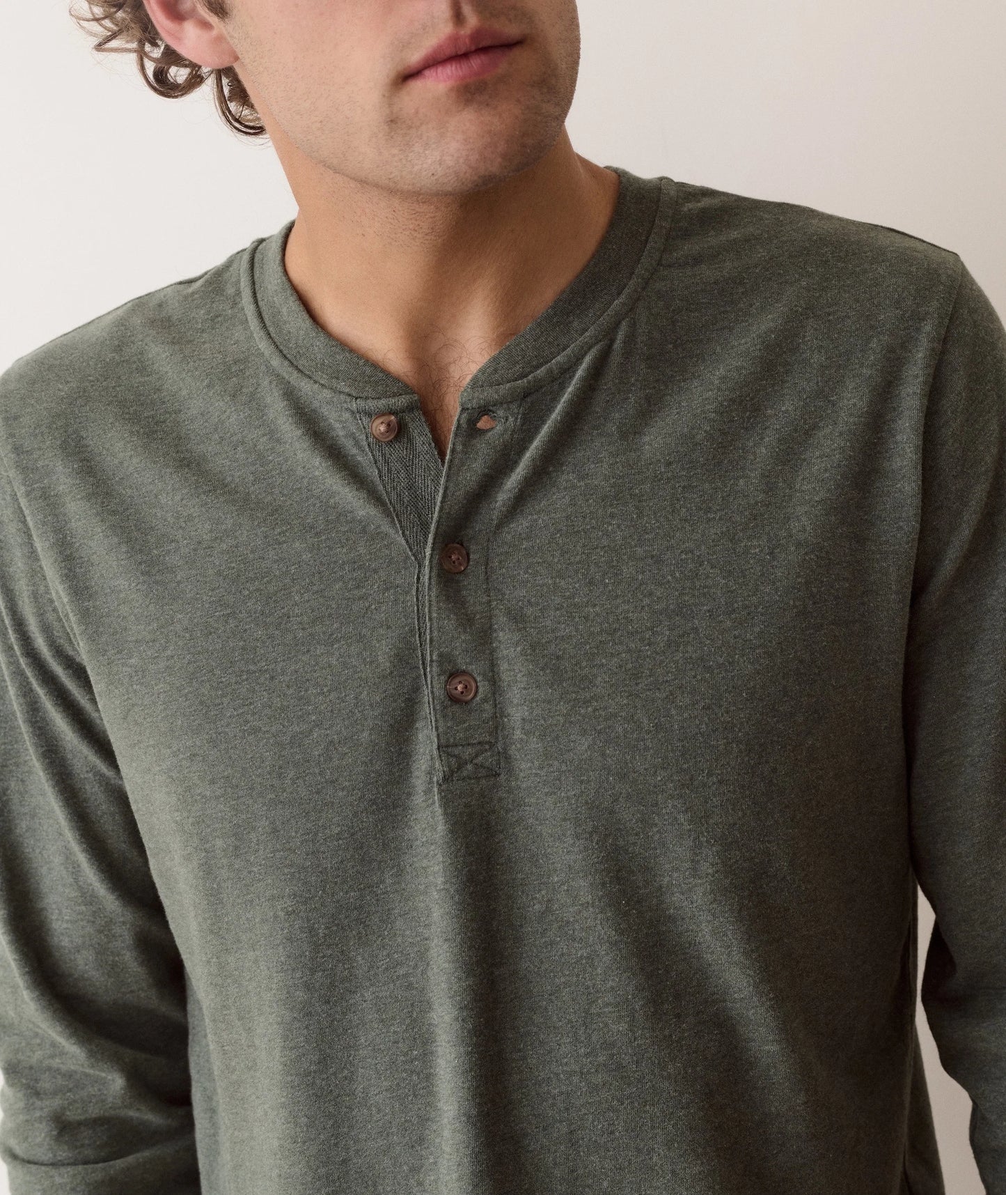 Luxe Jersey Henley
