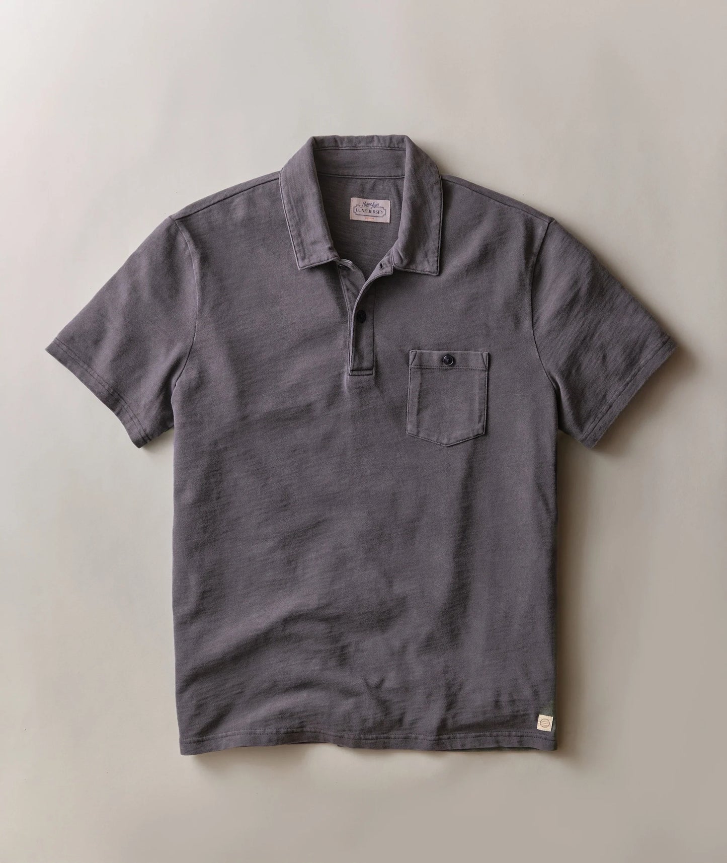 Luxe Slub Pocket Polo