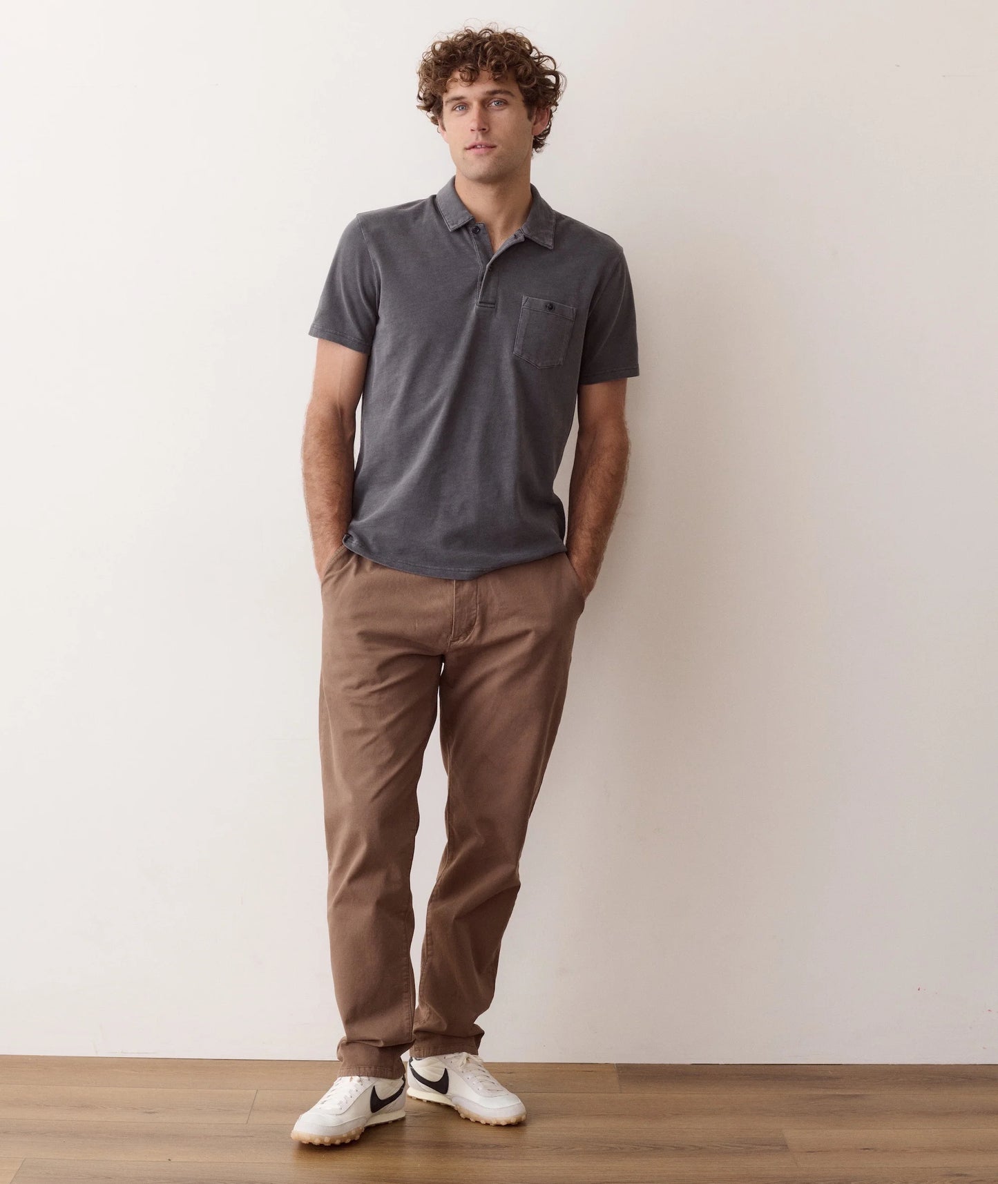 Luxe Slub Pocket Polo
