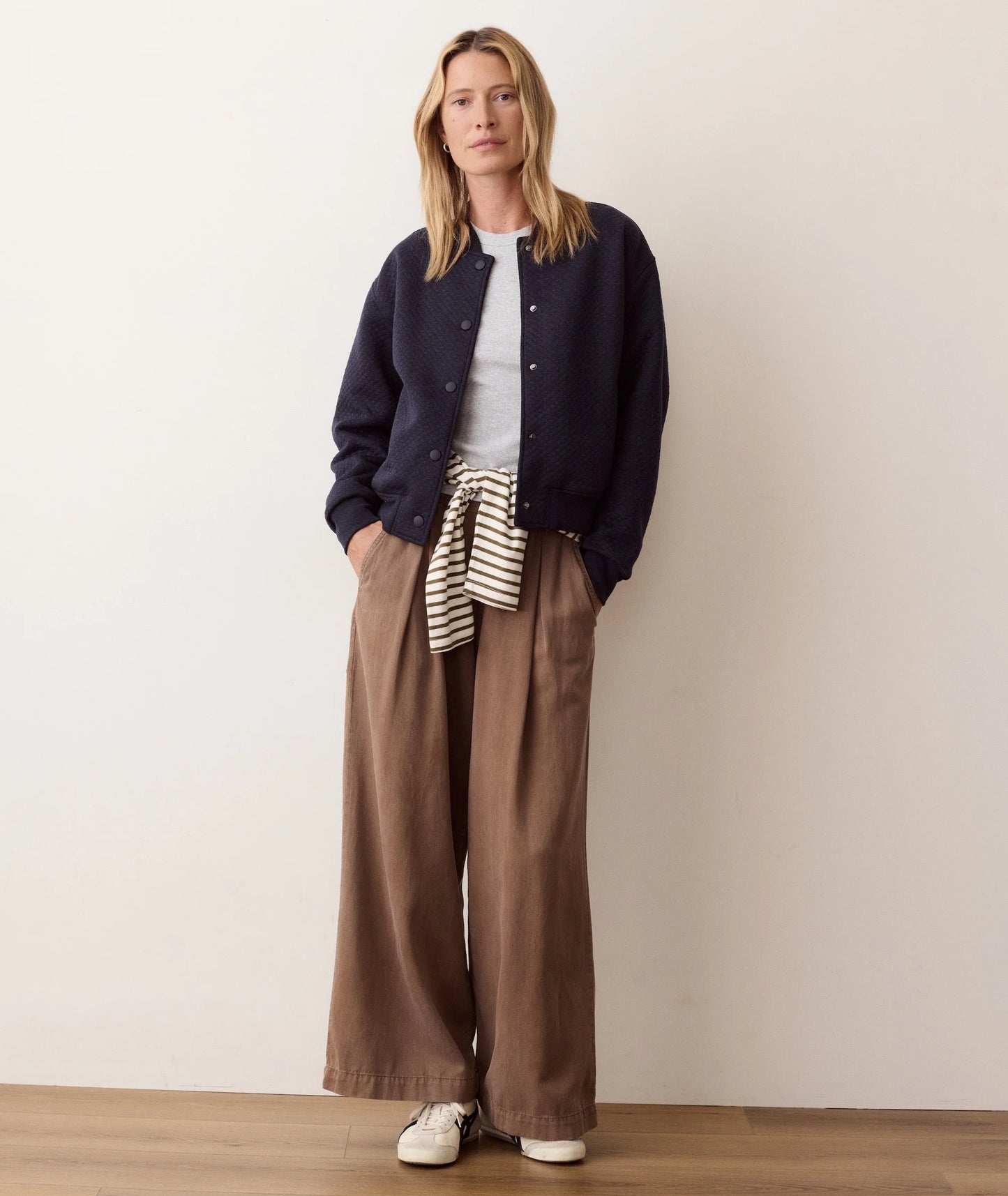 Corbet Quilted Bomber