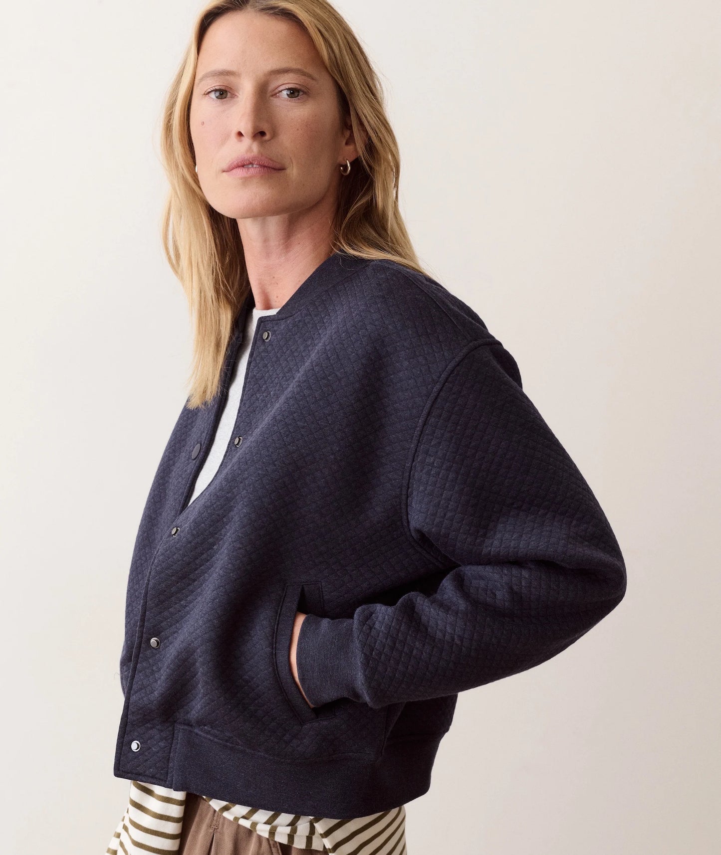 Corbet Quilted Bomber