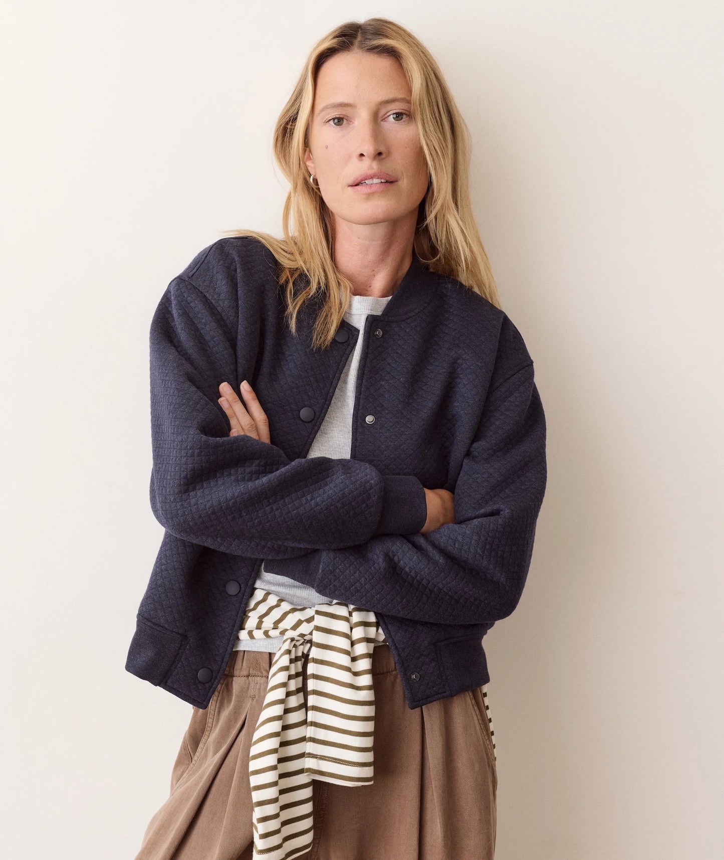 Corbet Quilted Bomber