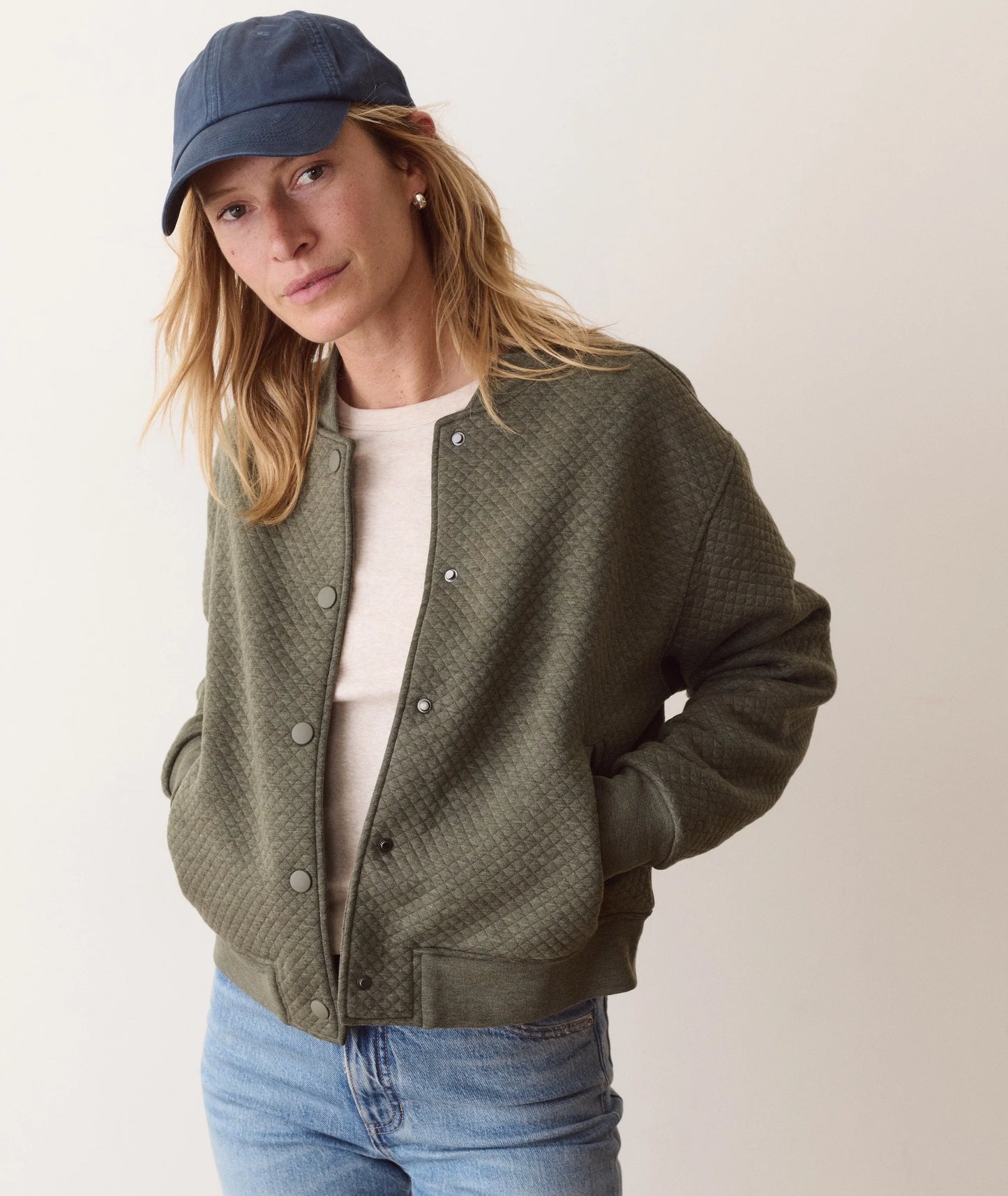 Corbet Quilted Bomber