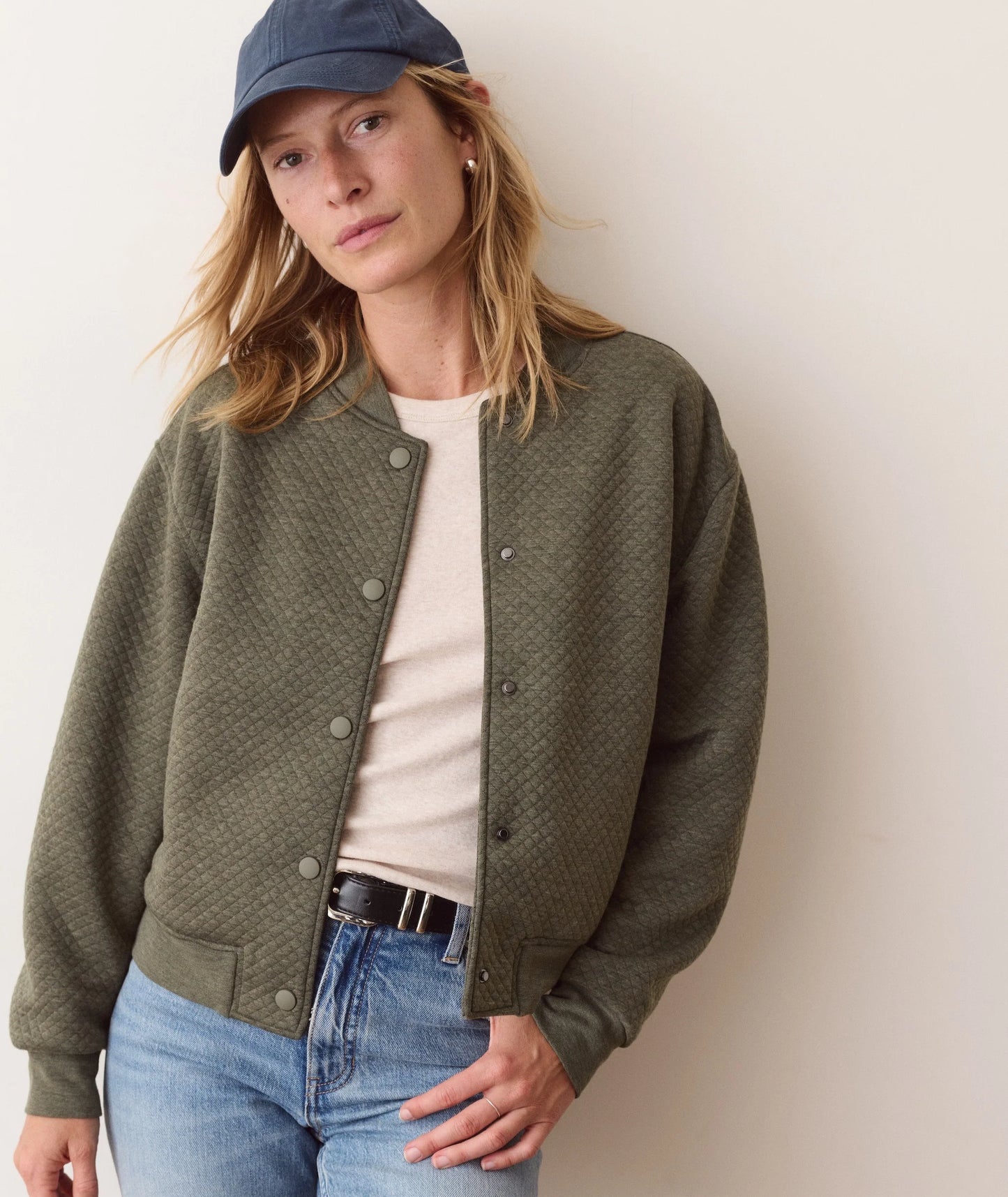 Corbet Quilted Bomber
