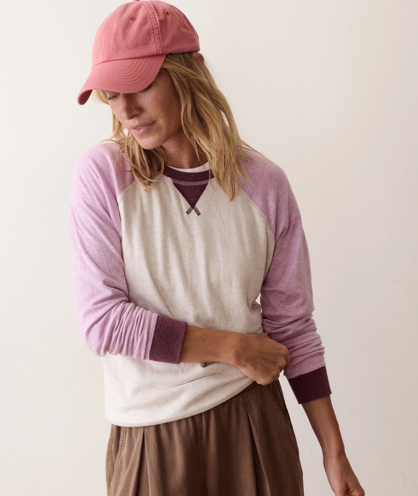 Vicky Varsity Raglan