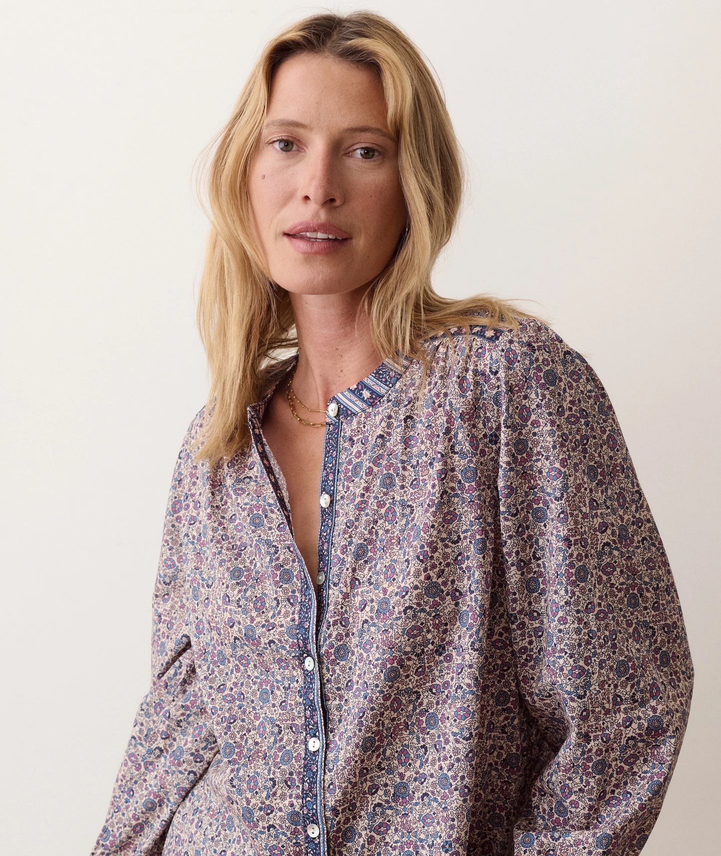 Vivian Button Through Blouse