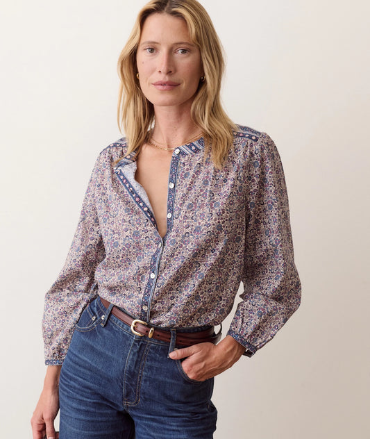 Vivian Button Through Blouse