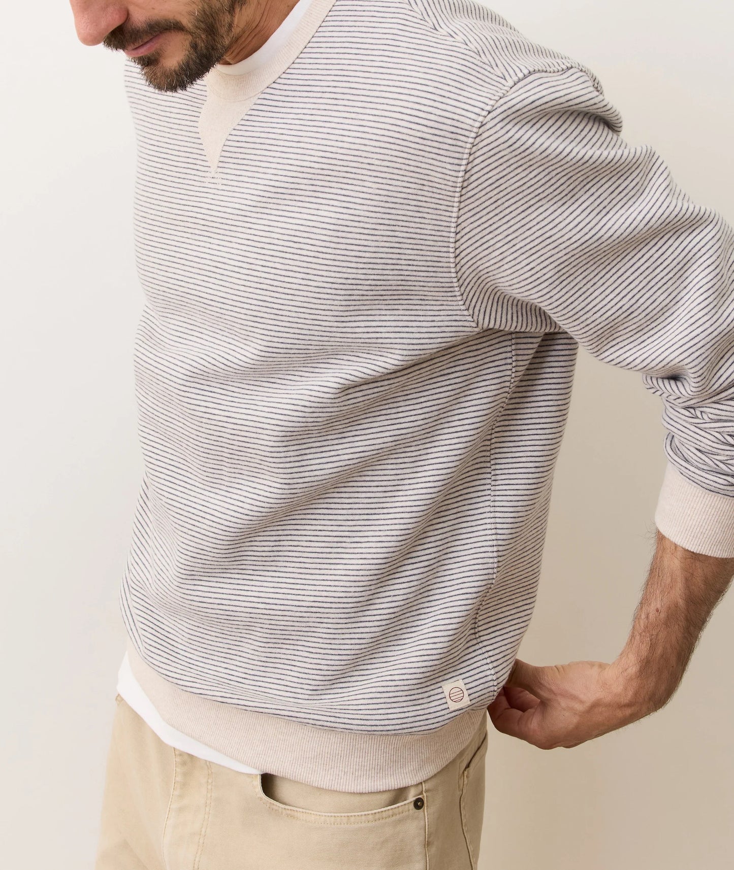Reggie Relaxed Cloud 9 Fleece Crewneck
