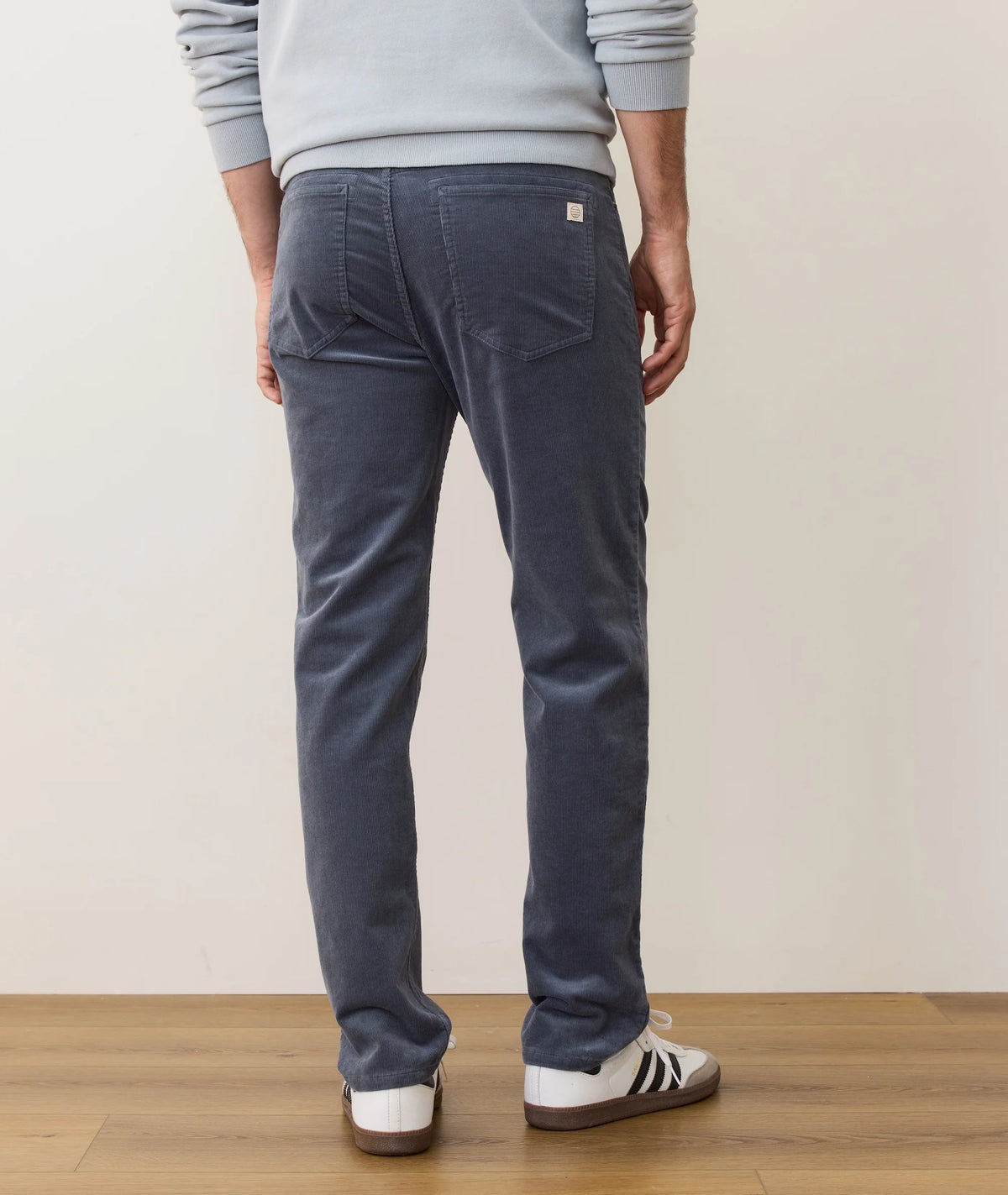 Flex Terry Corduroy Slim Straight Pant