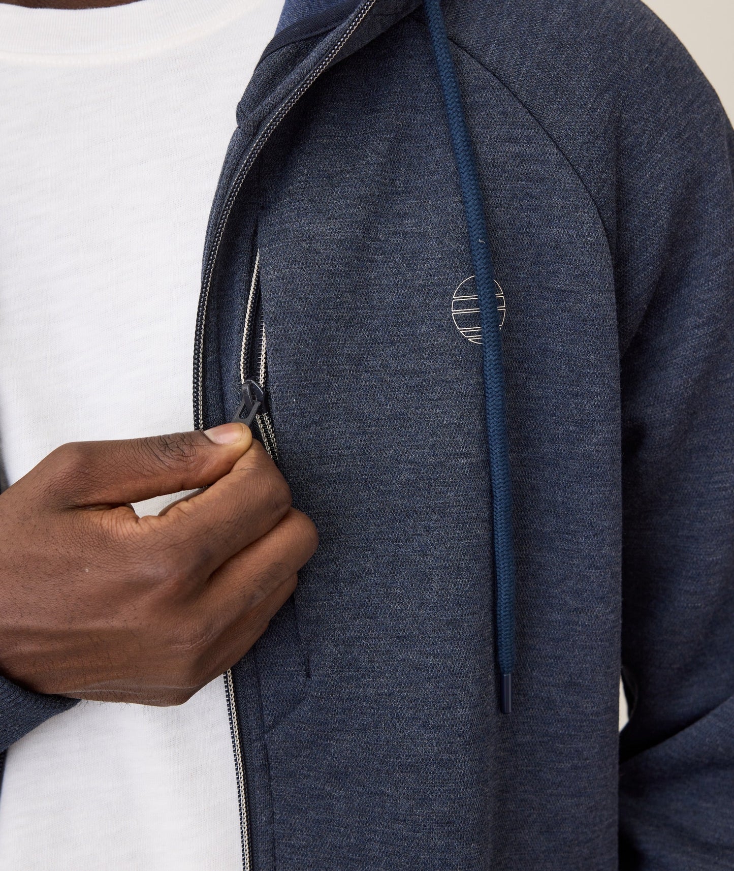 Seth Scuba Knit Zip Hoodie