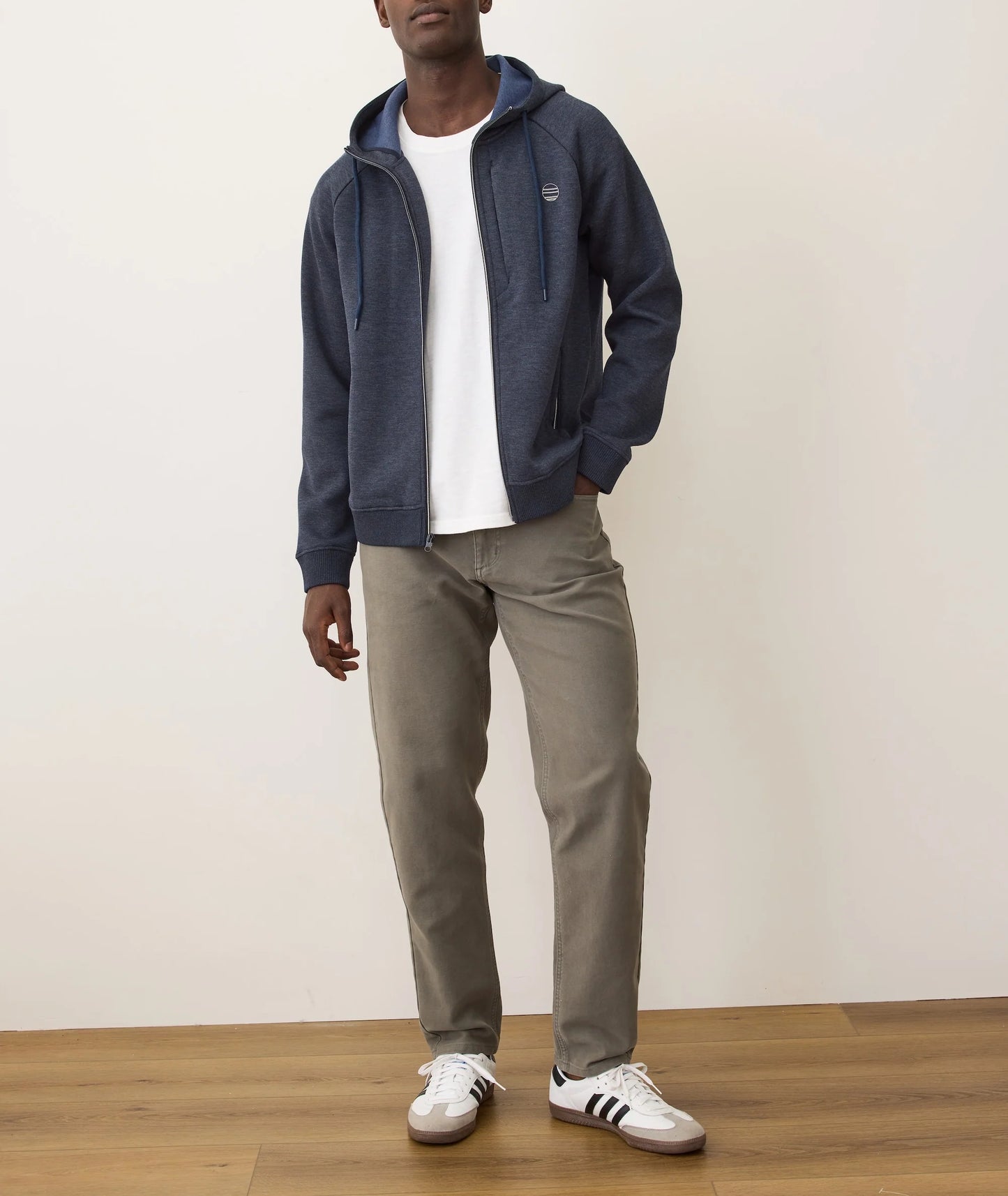 Seth Scuba Knit Zip Hoodie