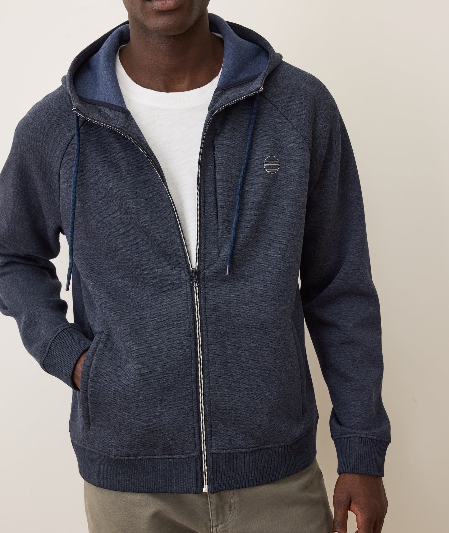 Seth Scuba Knit Zip Hoodie