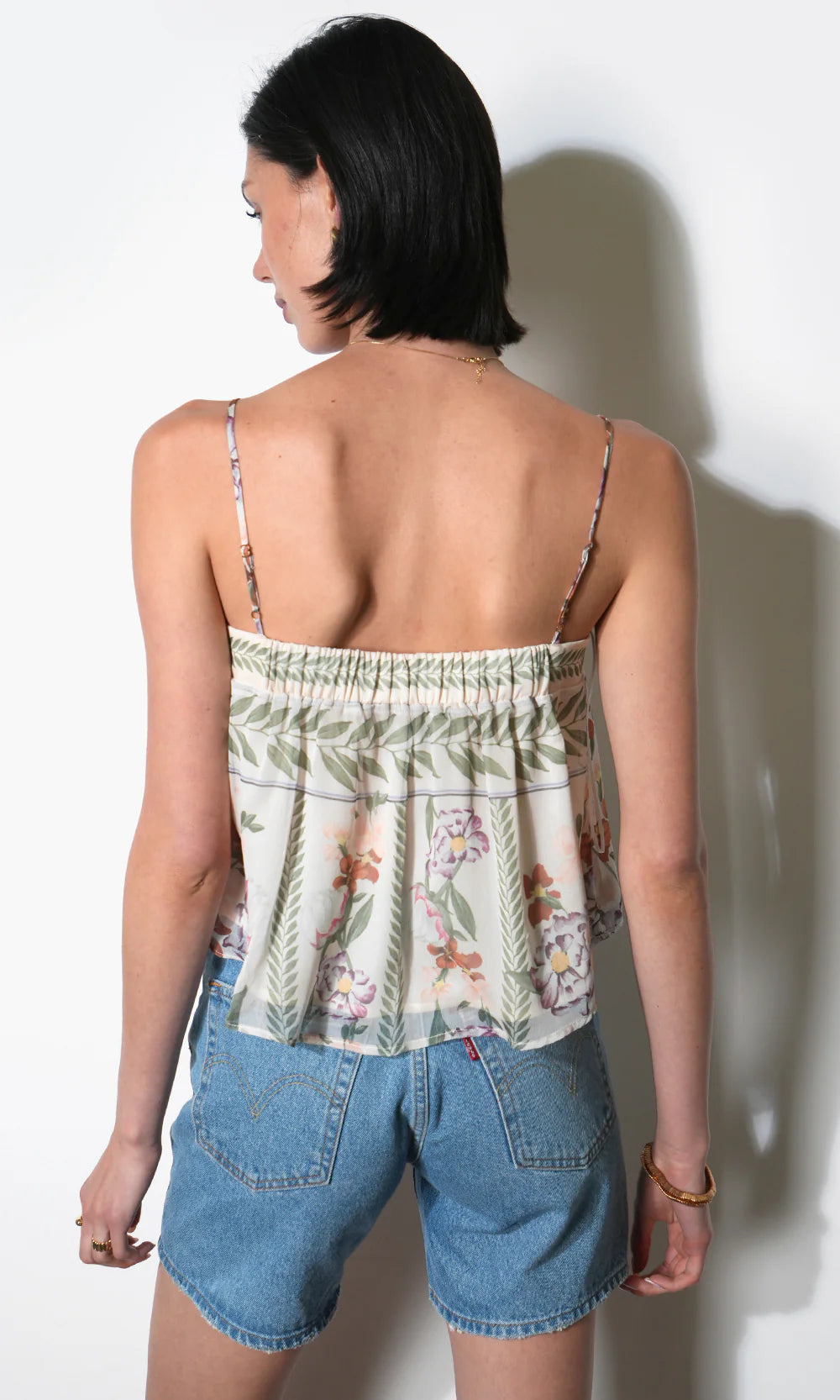 Taylor Tie Front Top