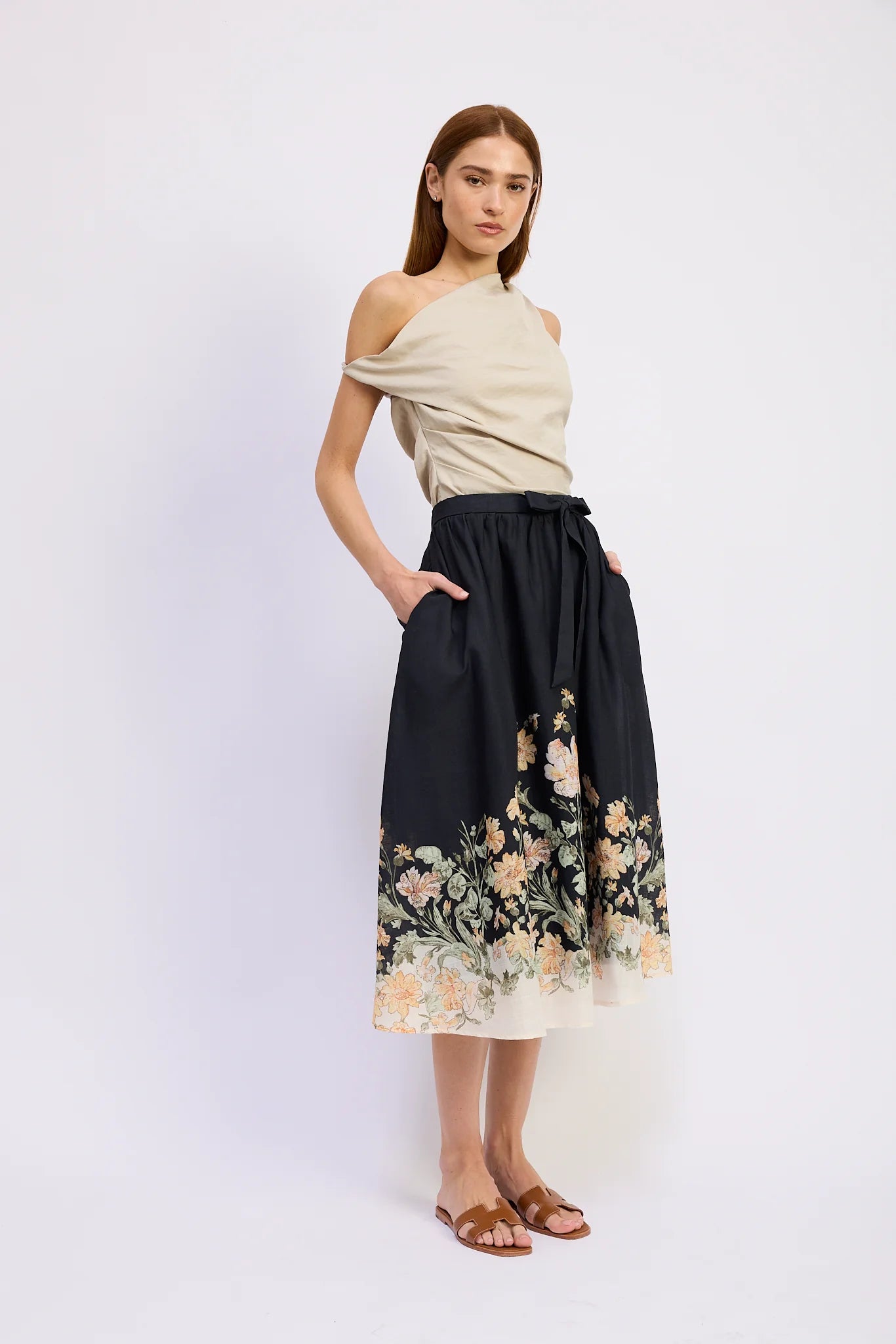 Iris Midi Skirt