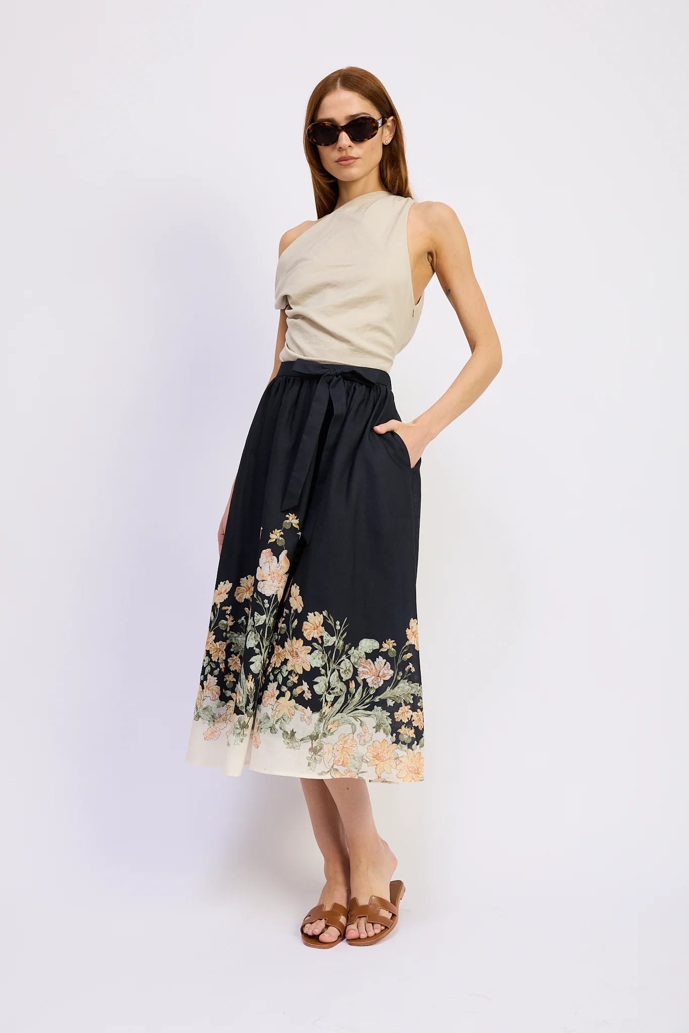 Iris Midi Skirt