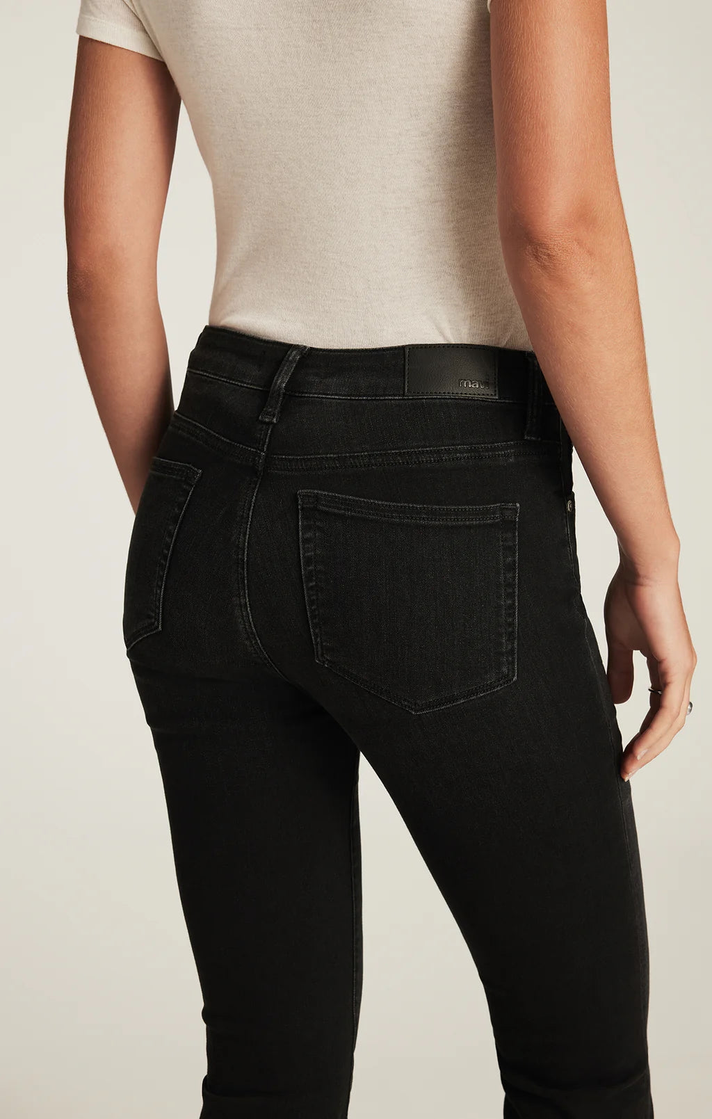 Sydney Flare Jeans High Rise | Dark Smoke Feather Blue