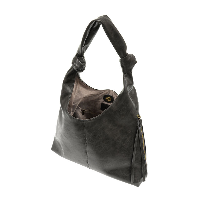 Addie Knot Handle Hobo Bag
