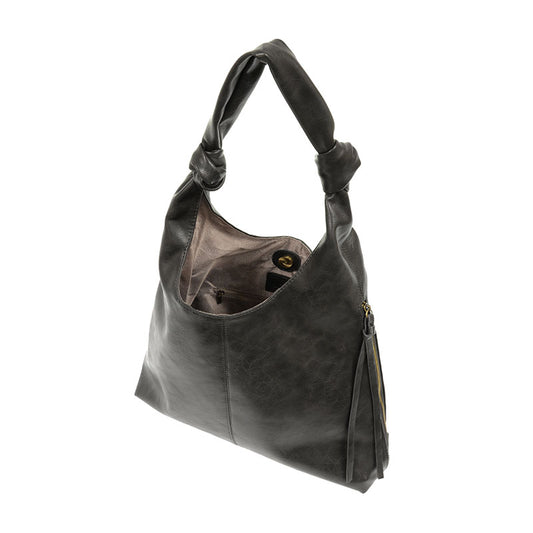 Addie Knot Handle Hobo Bag