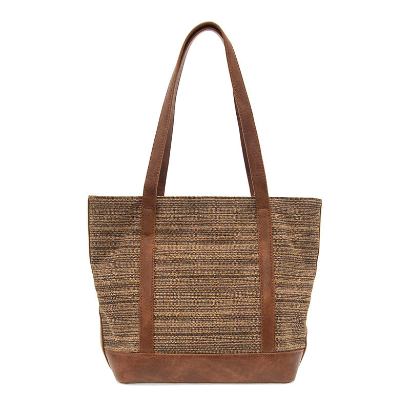 Tia Tweed Pocket Tote