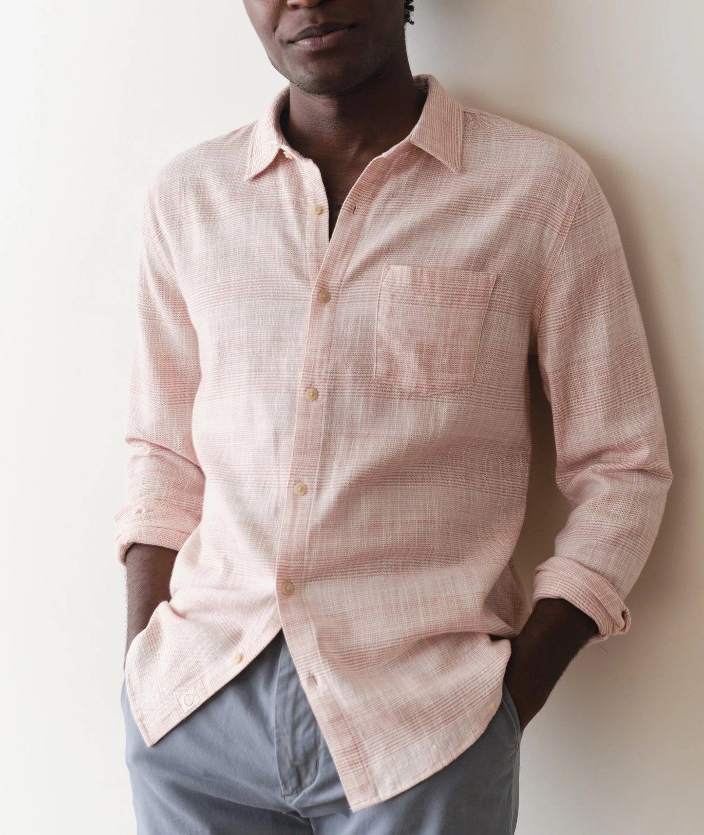 Daxton Stretch Selvage Long Sleeve Shirt