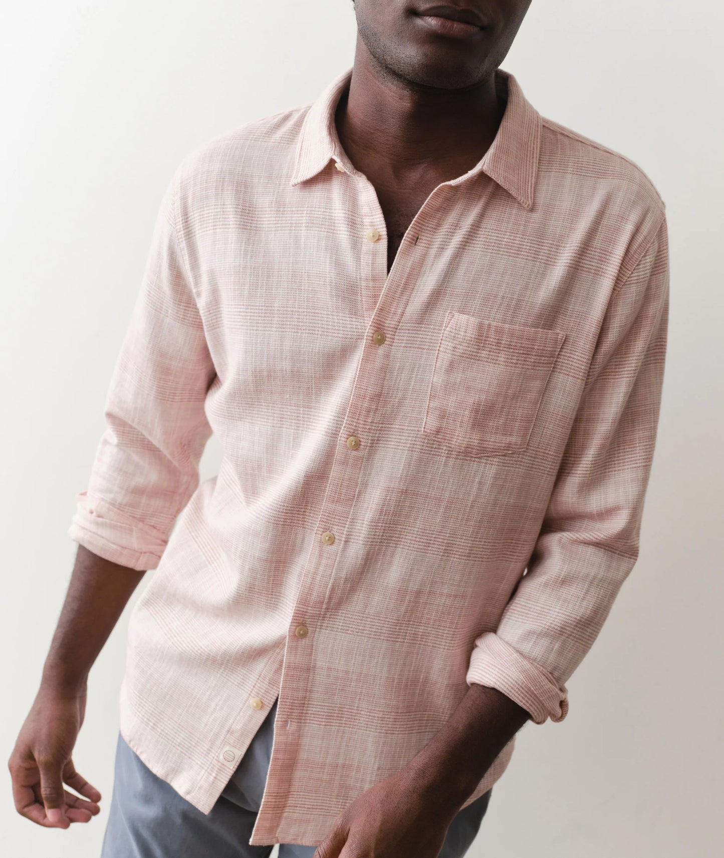 Daxton Stretch Selvage Long Sleeve Shirt