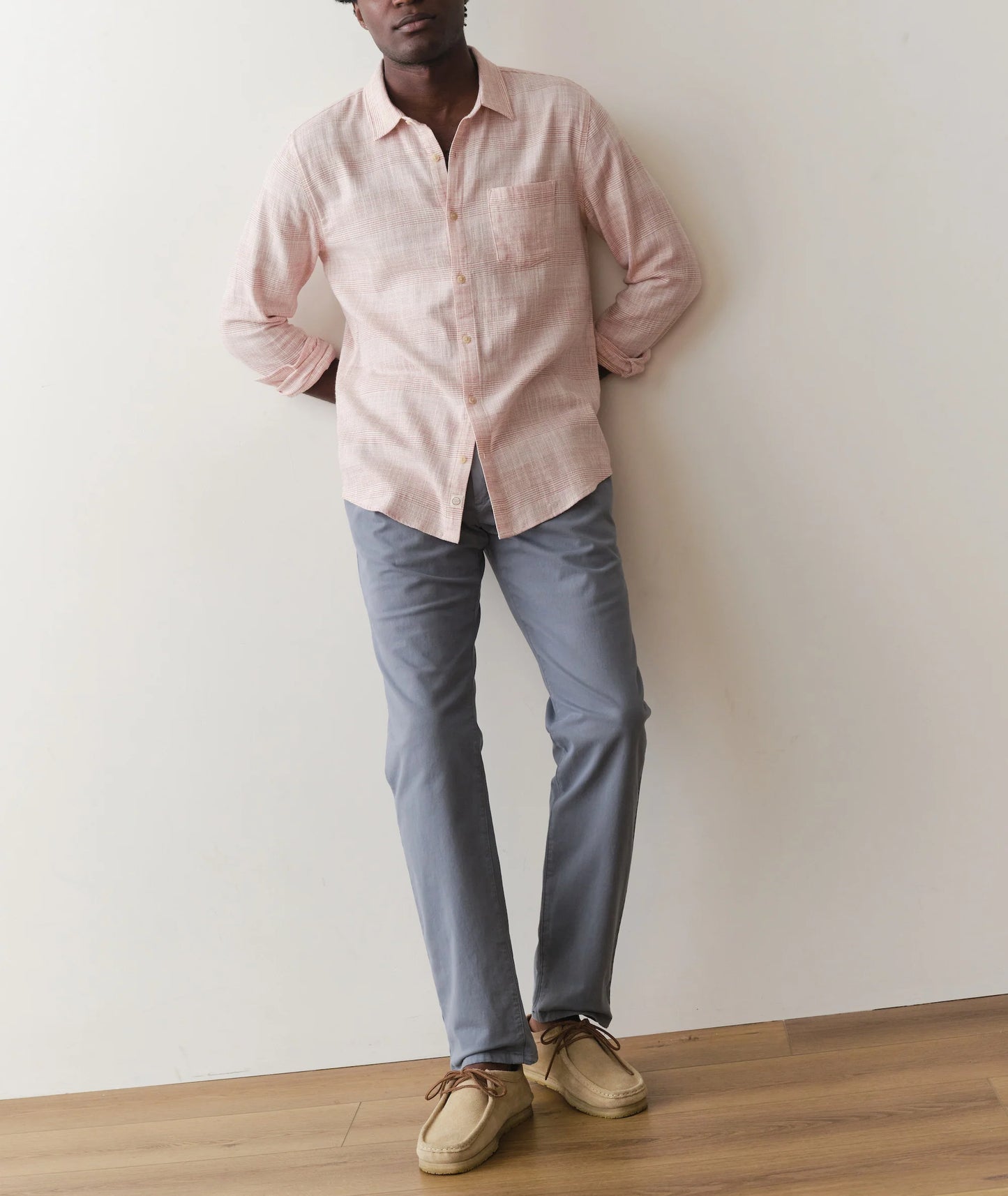 Daxton Stretch Selvage Long Sleeve Shirt