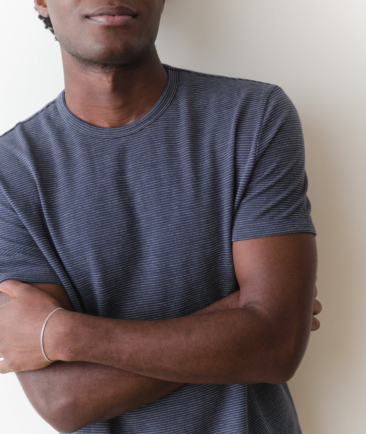 Micah Jacquard Crew Tee