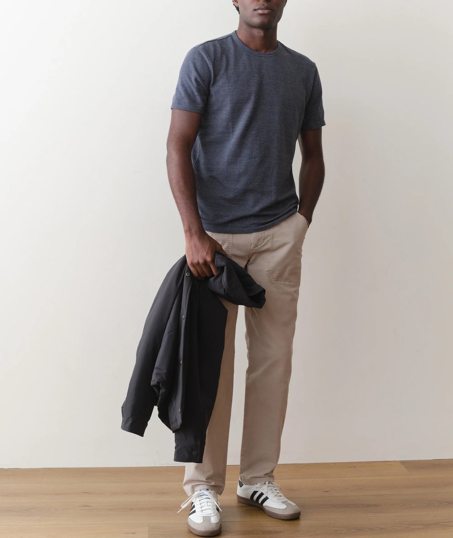 Micah Jacquard Crew Tee