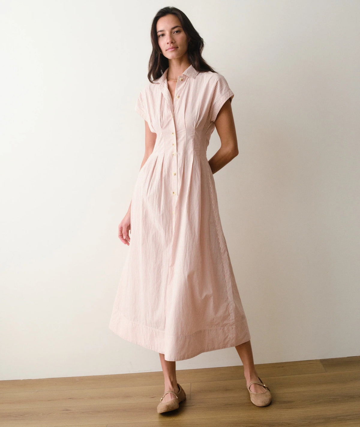 Nova Midi Shirt Dress