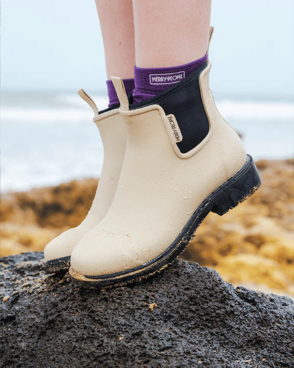 Bobbi Ankle Rain Boot - Sand