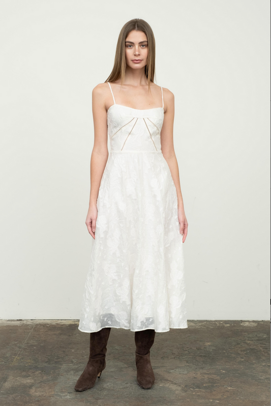 Juliet Spaghetti Strap Midi Dress