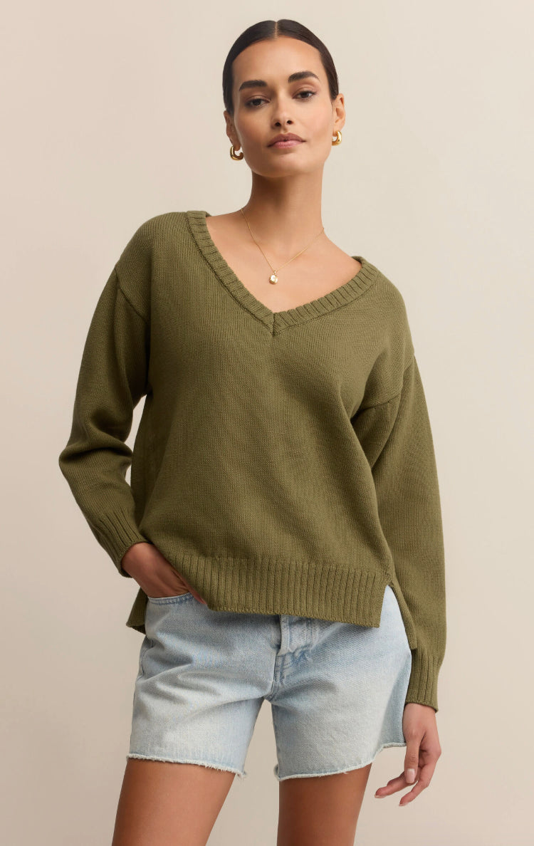 Alice All Around V-Neck Sweater