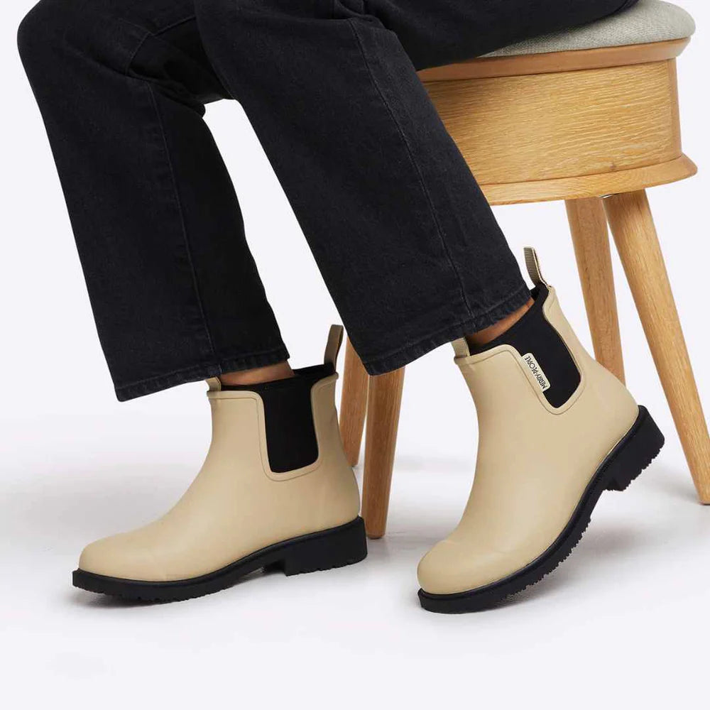 Bobbi Ankle Rain Boot - Sand