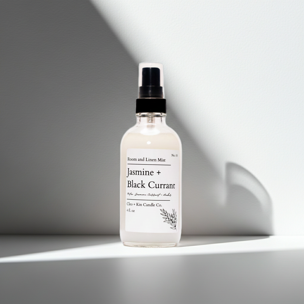 Cleo + Kin Room Spray - Jasmine + Black Currant